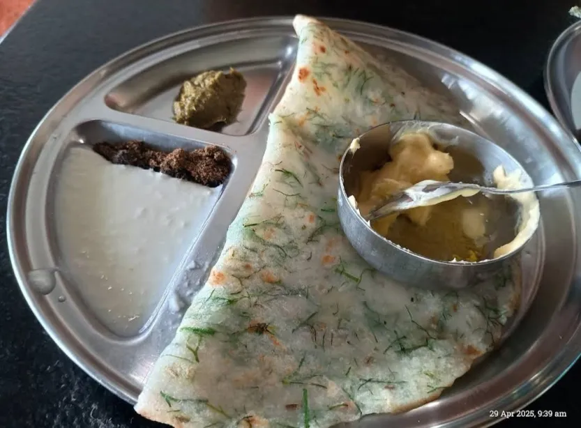 Dining experience at Lokavana with fresh local cuisine